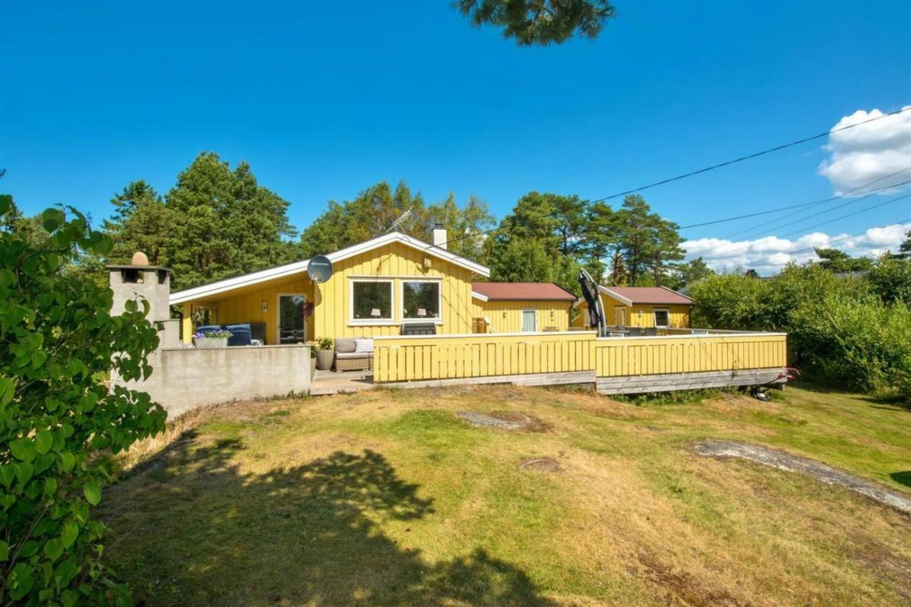 Villa Teibernveien 86, Larkollen Rygge Esterno foto